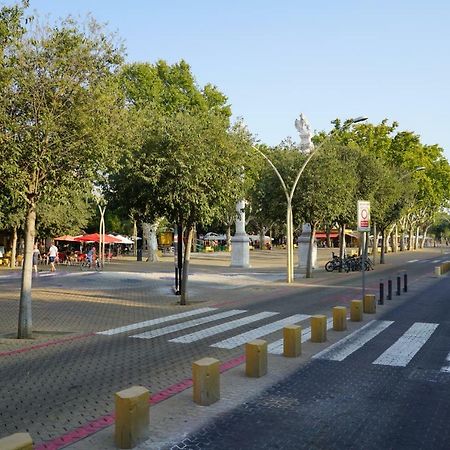 Atico Con Terraza En Alameda De Hercules Sevilla Eksteriør bilde